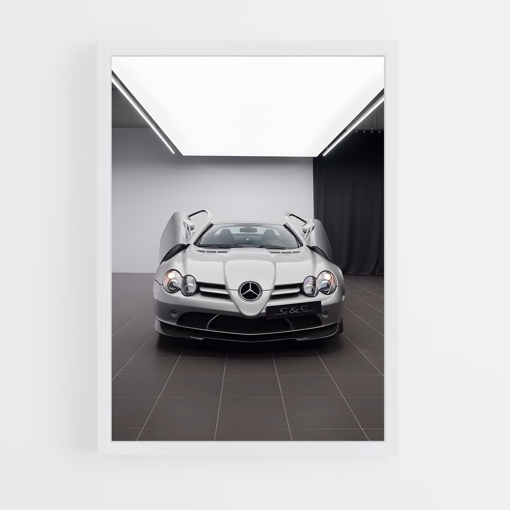 Poster SLR Élévation – affiche Mercedes (vue 3)